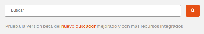 Nuevo buscador